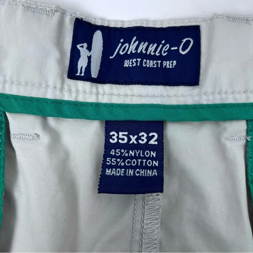 Johnnie O Men's Performance Dew Sweeper Golf Pants Size 35; Travel, Sports